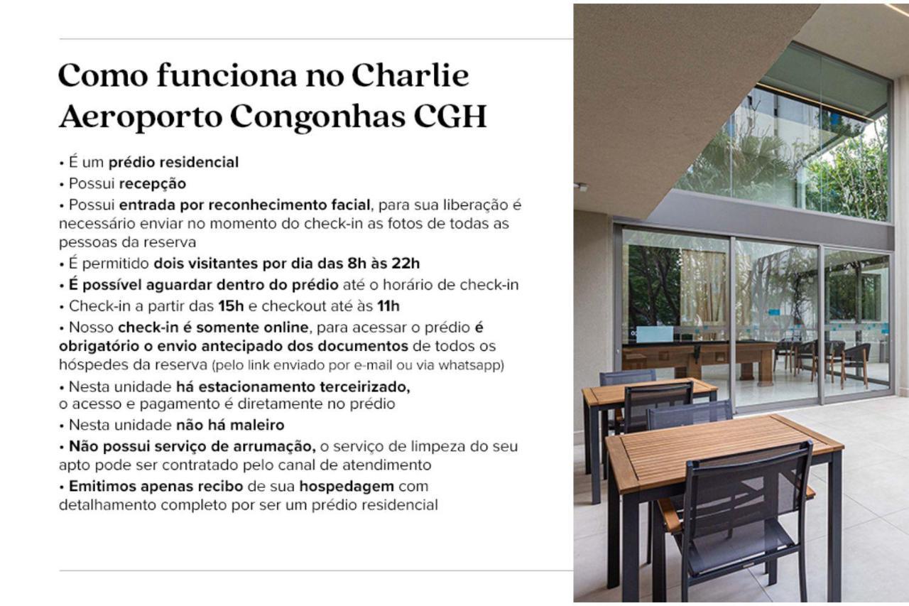 Ferienwohnung Charlie Aeroporto Congonhas Cgh São Paulo Exterior foto