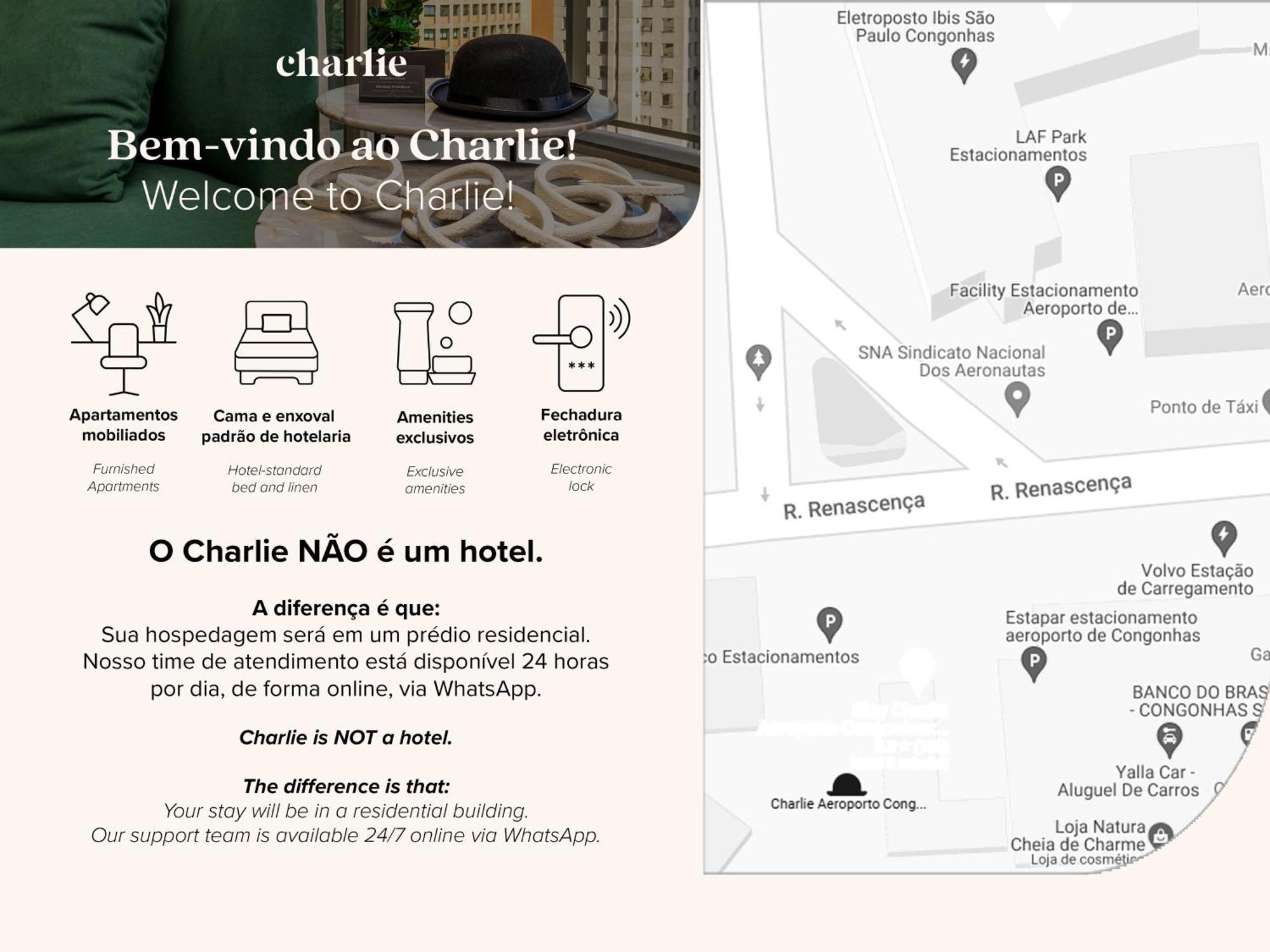 Ferienwohnung Charlie Aeroporto Congonhas Cgh São Paulo Exterior foto